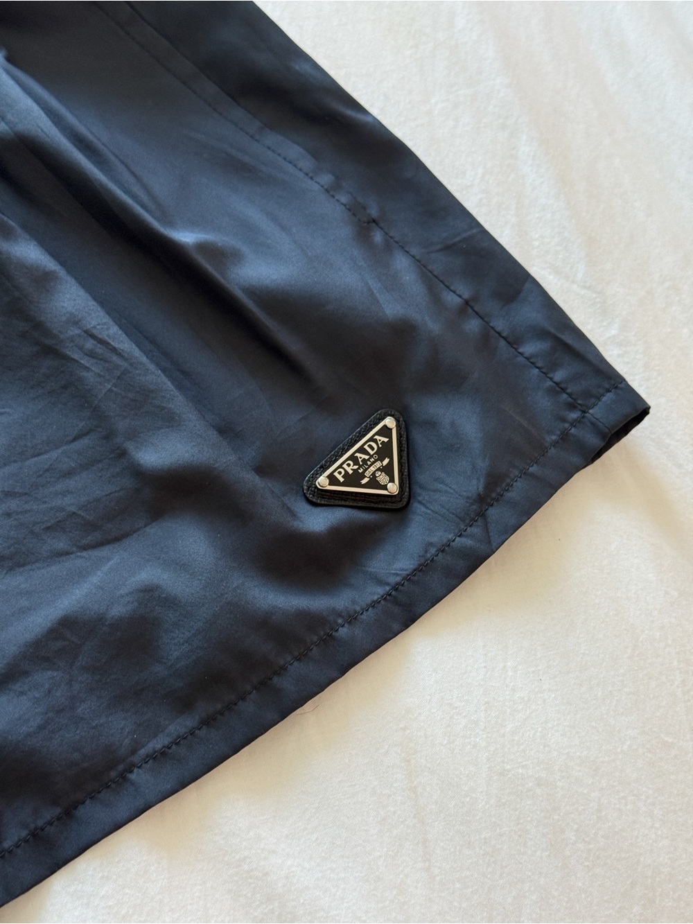 Prada Nylon Navy Shorts - Picture 4 of 6